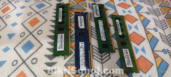 16 GB DDR3 RAM (4x4 4 GB Sticks)